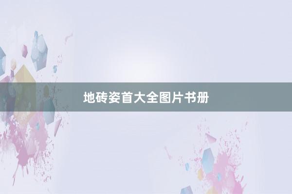 地砖姿首大全图片书册